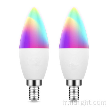 Ampoule Led Alexa Tuya Ampoule Wi-Fi Multicolore Intelligente